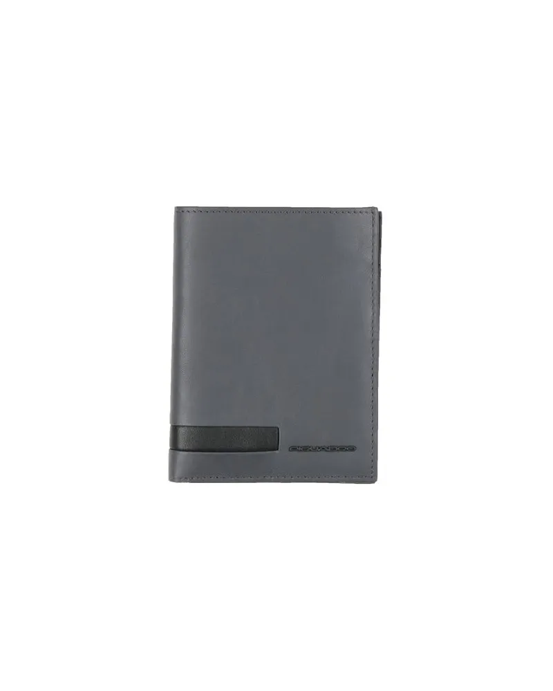 Piquadro Kleinlederwaren - Brieftaschenauf YOOX.COM Taubenblau