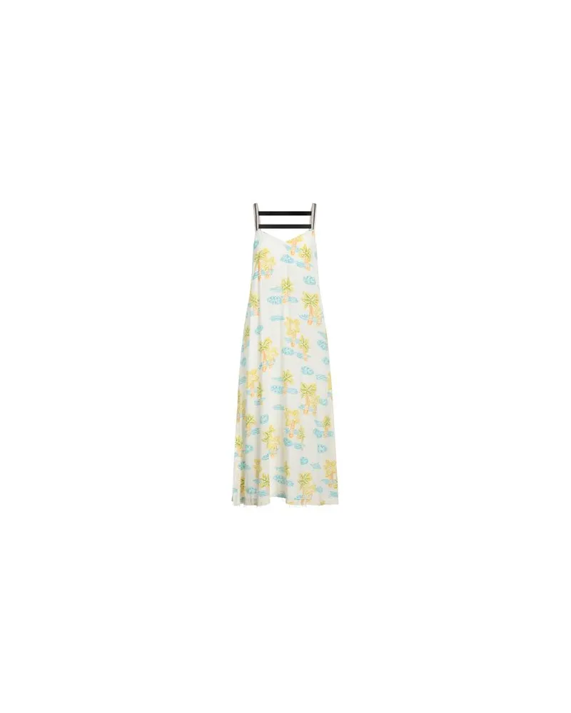 Palm Angels KLEIDER - Midi-Kleiderauf YOOX.COM Cremeweiß