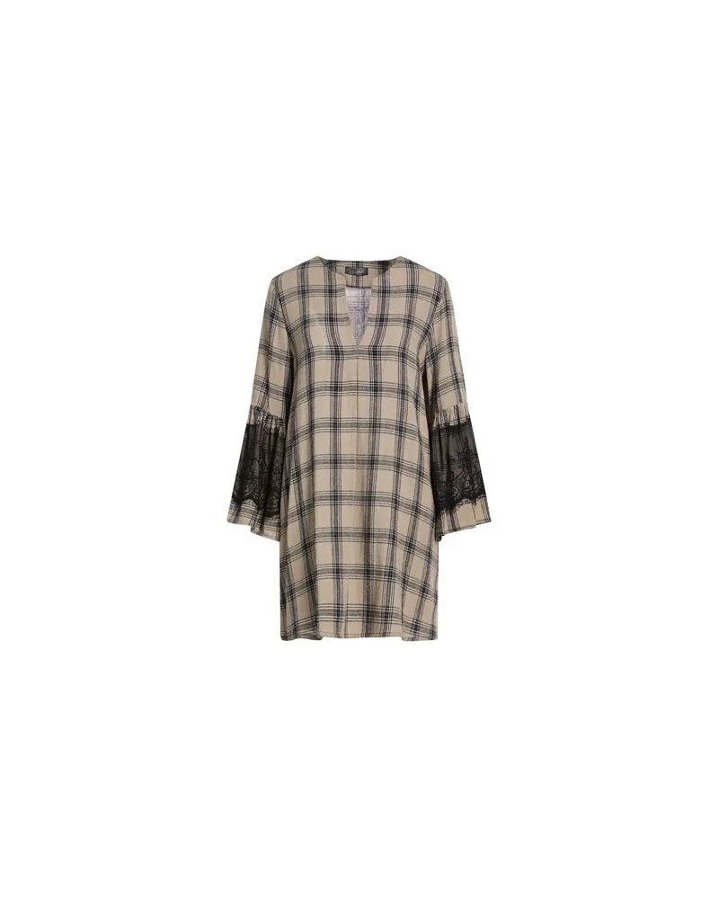 Soallure KLEIDER - Mini-Kleiderauf YOOX.COM Maulwurfsgrau