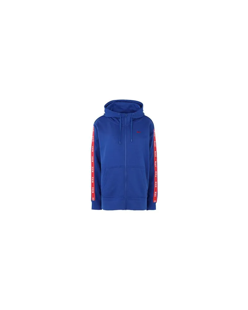 Nike W NSW HOODIE FZ LOGO TAPE   - TOPS - Sweatshirtsauf YOOX.COM Blau