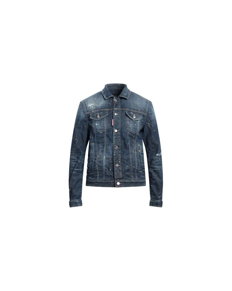 Dsquared2 JACKEN & MÄNTEL - Jeansjacken/Mäntelauf YOOX.COM Blau