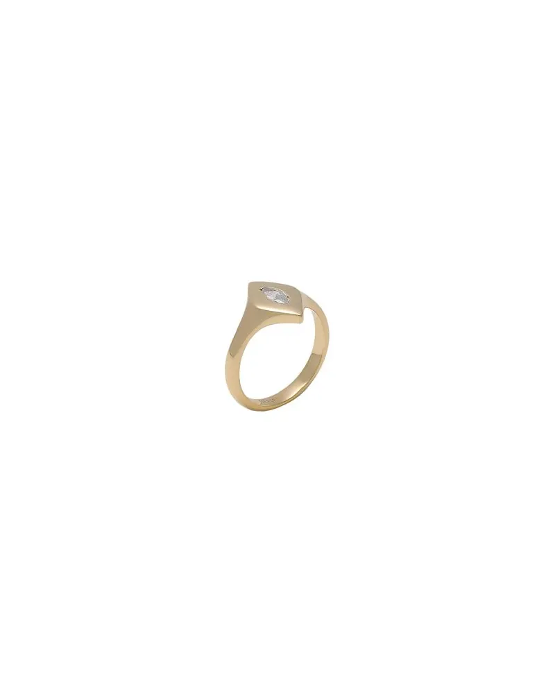PD Paola Kate Stamp Ring  - SCHMUCK und UHREN - Ringeauf YOOX.COM Gold
