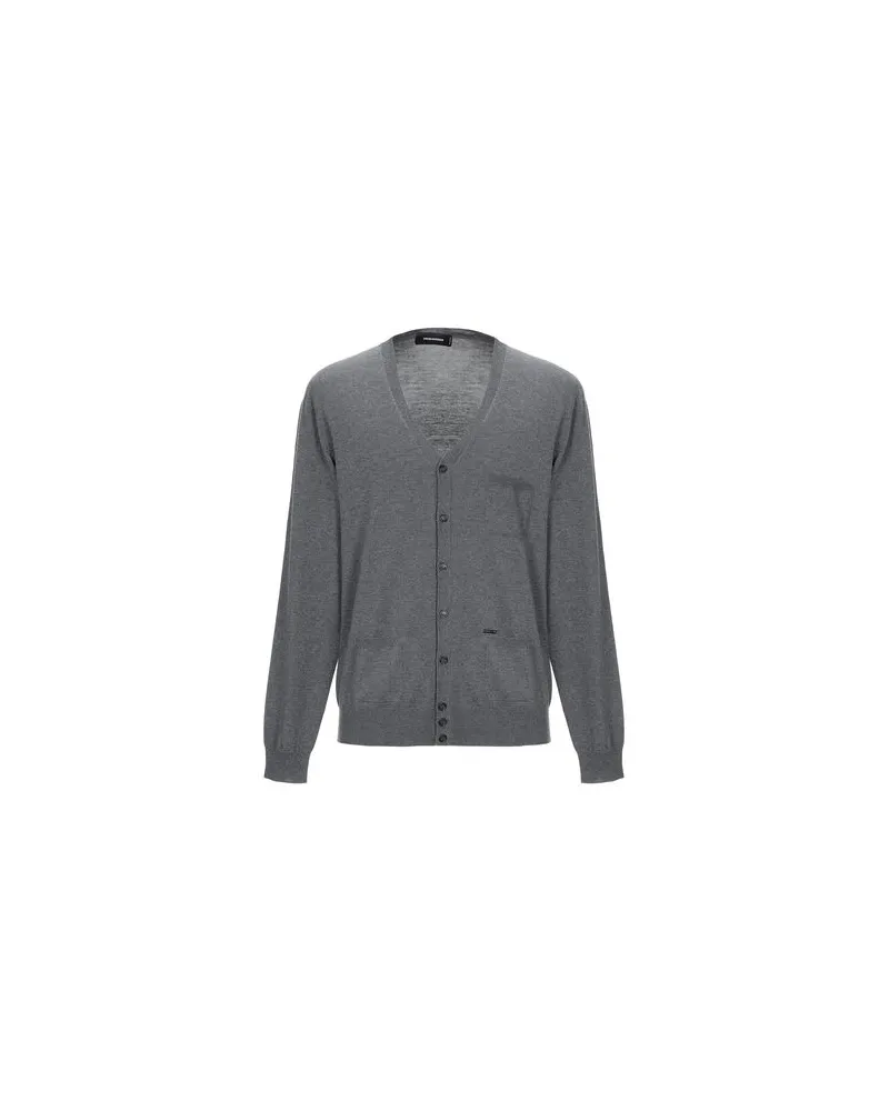 Dsquared2 STRICKWAREN - Strickjackenauf YOOX.COM Blei