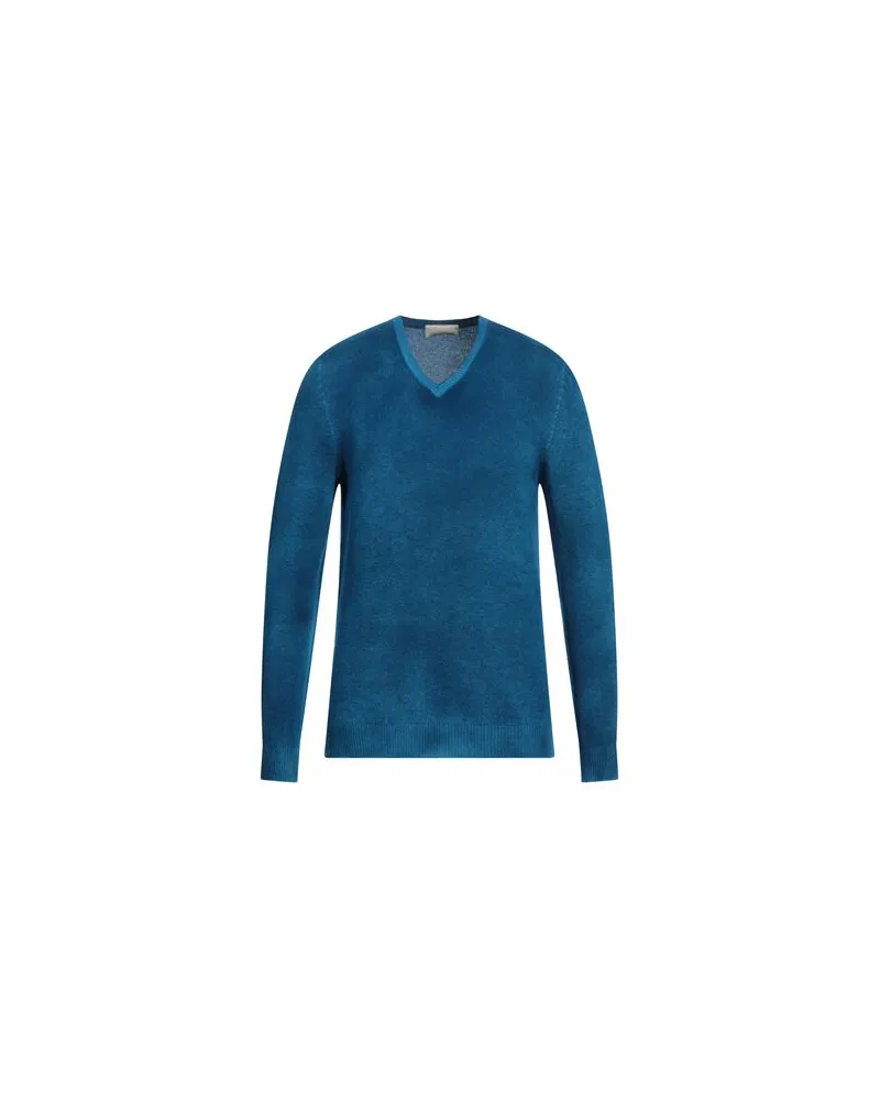 120% Lino STRICKWAREN - Pulloverauf YOOX.COM Azurblau