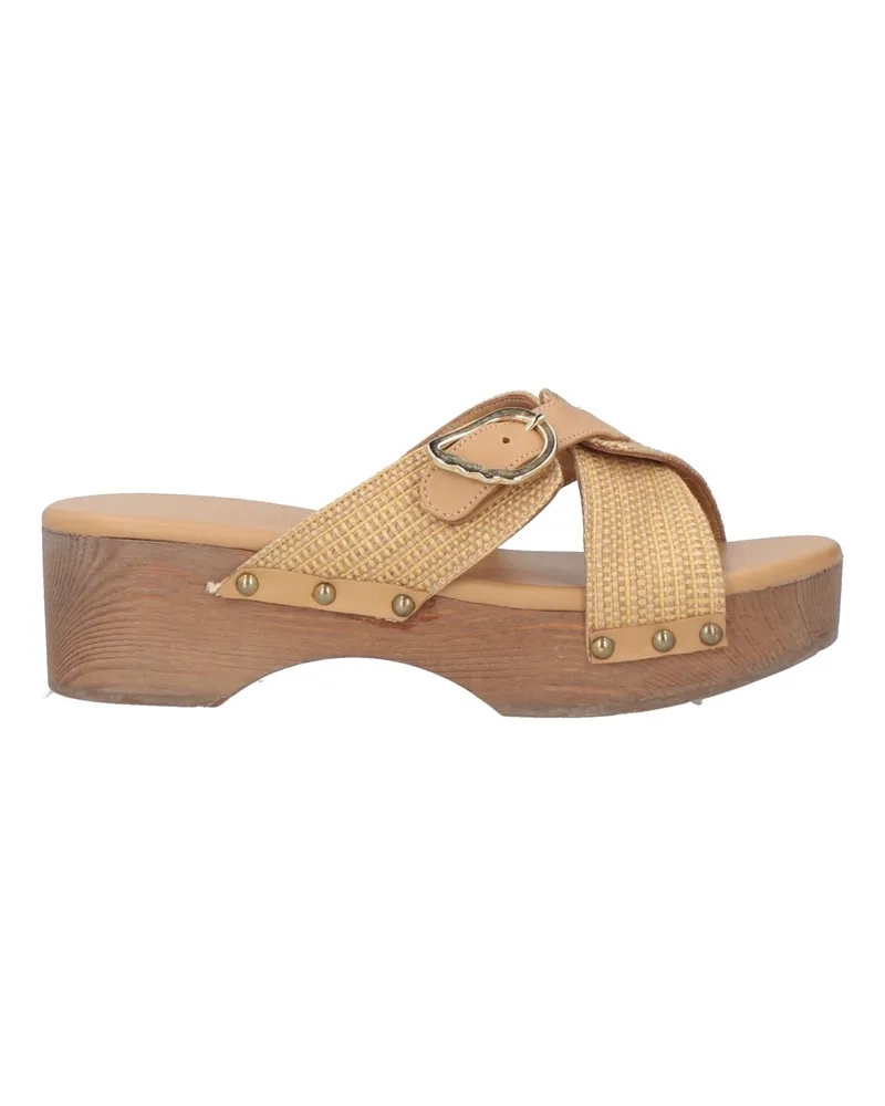 Ancient Greek Sandals Mules & Clogs Beige