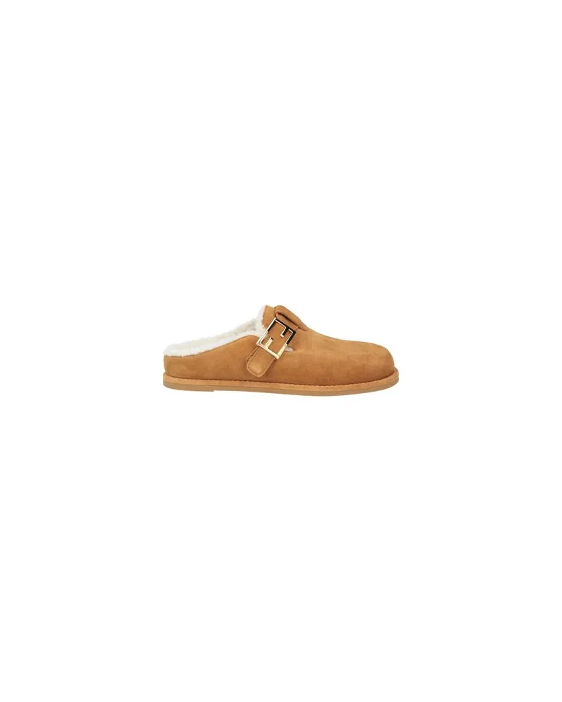 Fendi SCHUHE - Mules & Clogsauf YOOX.COM Kamel