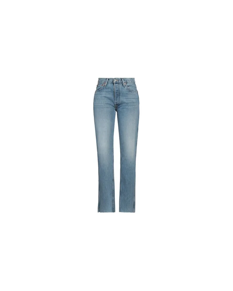 RE/DONE HOSEN & RÖCKE - Jeanshosenauf YOOX.COM Blau
