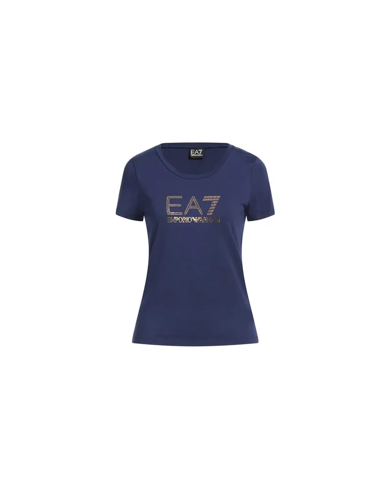 EA7 TOPS - T-shirtsauf YOOX.COM Marineblau