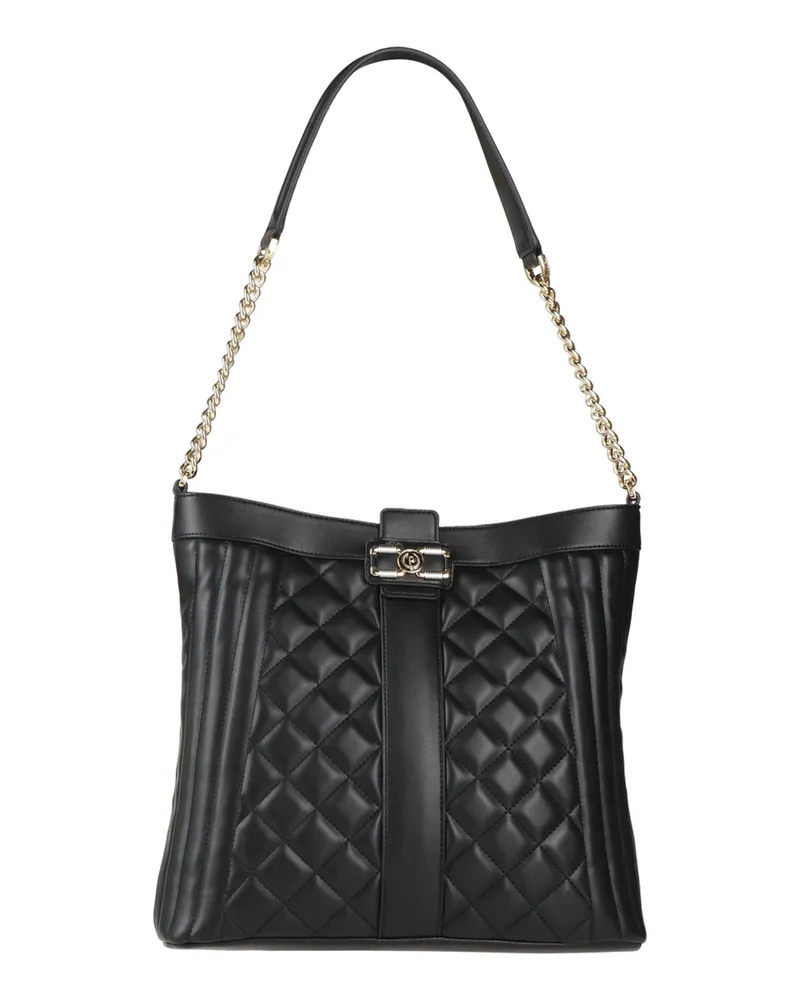 Pollini Schultertasche Schwarz