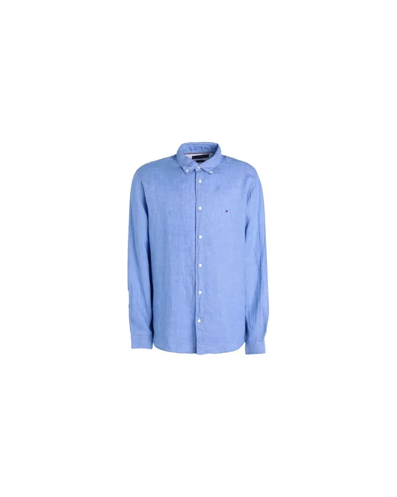 Tommy Hilfiger TOPS - Hemdenauf YOOX.COM Hellblau