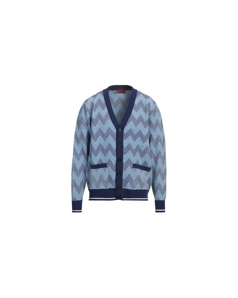 Missoni STRICKWAREN - Strickjackenauf YOOX.COM Hellblau