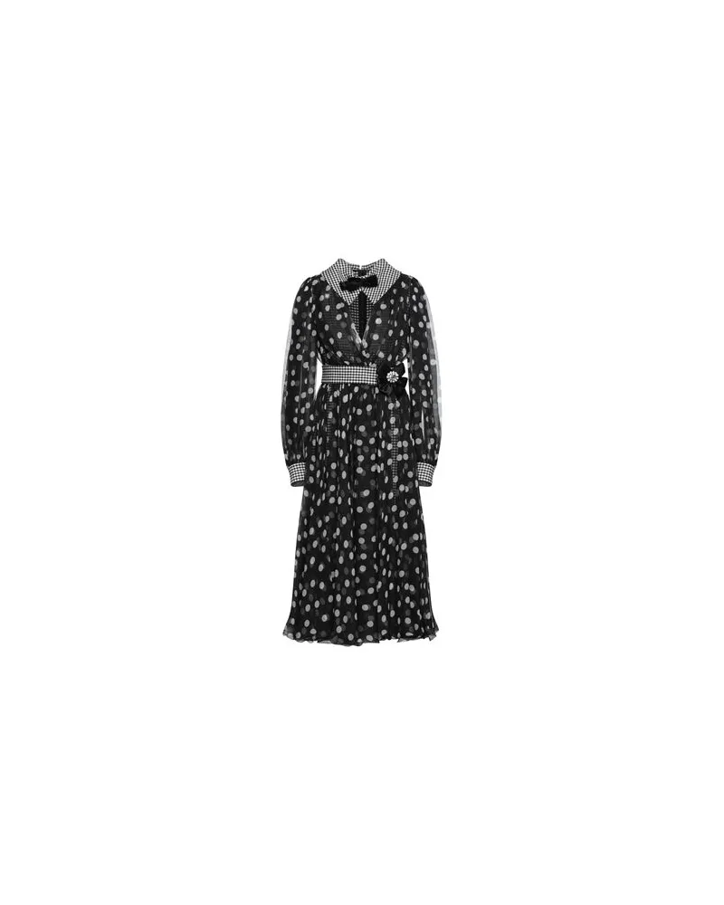 Dolce & Gabbana KLEIDER - Midi-Kleiderauf YOOX.COM Schwarz