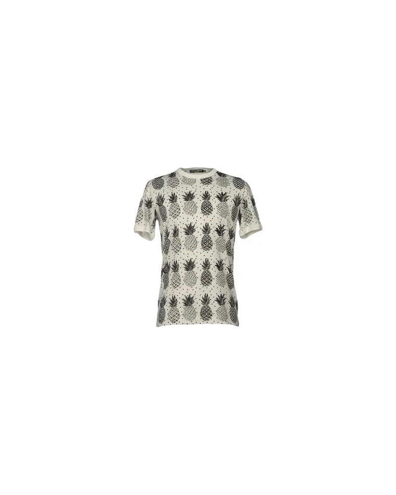 Dolce & Gabbana TOPS - T-shirtsauf YOOX.COM Elfenbein