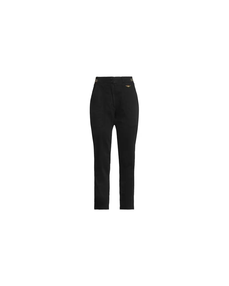 Aeronautica Militare HOSEN & RÖCKE - Hosenauf YOOX.COM Schwarz