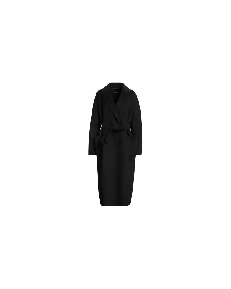 Max Mara JACKEN & MÄNTEL - Mäntelauf YOOX.COM Schwarz