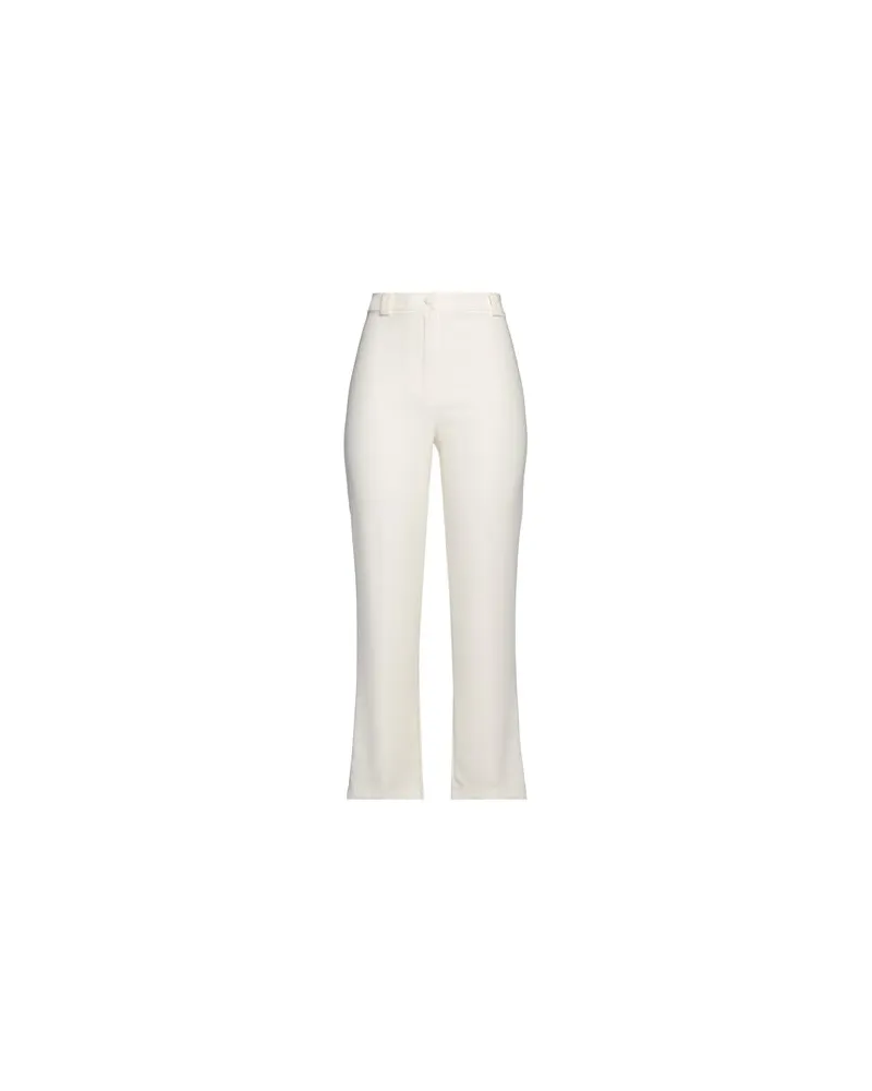 Hebe Studio HOSEN & RÖCKE - Hosenauf YOOX.COM Elfenbein