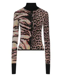 Roberto Cavalli Rollkragenpullover Schwarz