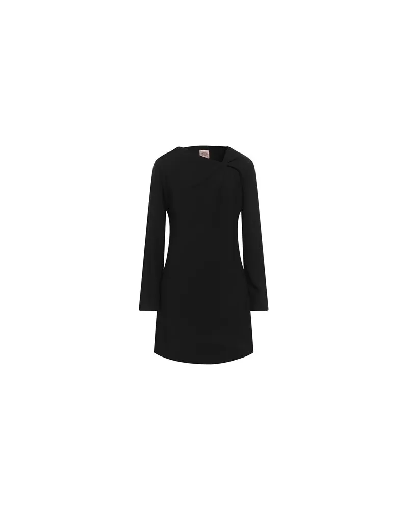 Même Road KLEIDER - Mini-Kleiderauf YOOX.COM Schwarz