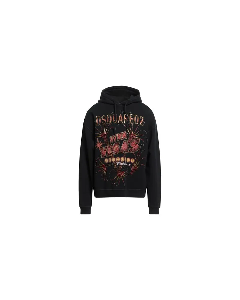 Dsquared2 TOPS - Sweatshirtsauf YOOX.COM Schwarz