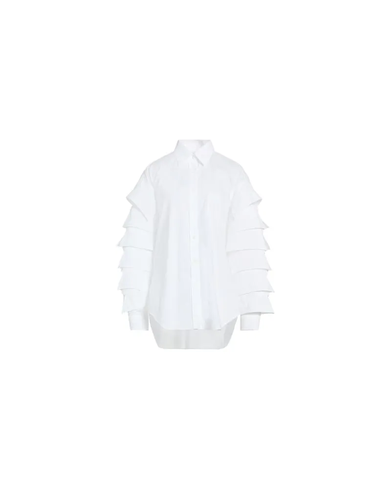 Moschino TOPS - Hemdenauf YOOX.COM Weiß