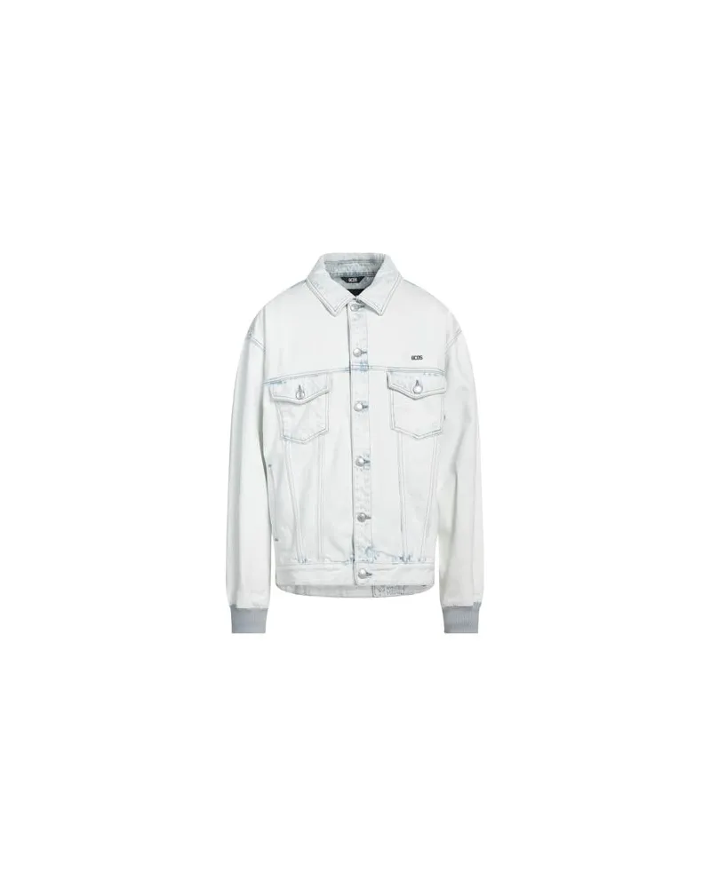 GCDS JACKEN & MÄNTEL - Jeansjacken/Mäntelauf YOOX.COM Blau