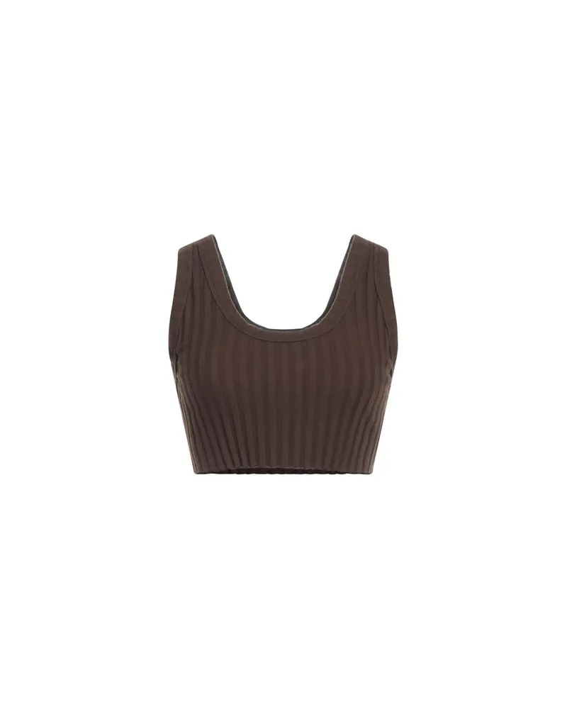 Cotton Citizen TOPS - Topsauf YOOX.COM Braun