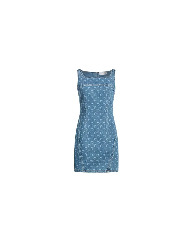 Marine Serre KLEIDER - Mini-Kleiderauf YOOX.COM Blau