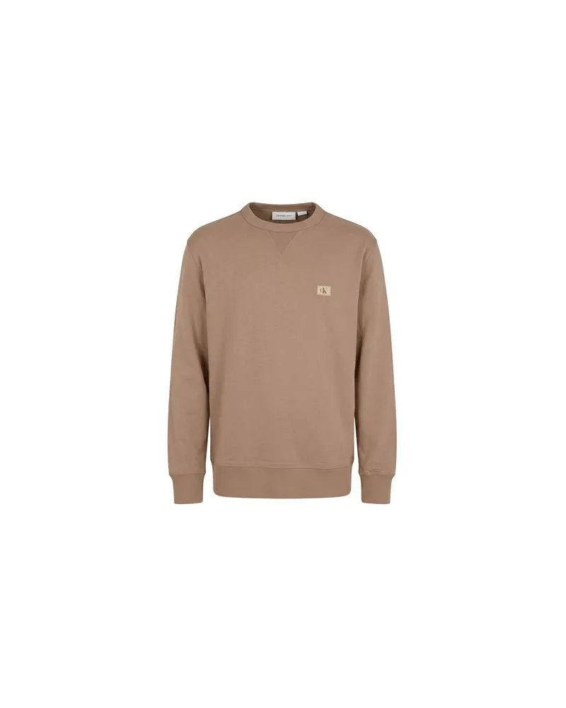 Calvin Klein TOPS - Sweatshirtsauf YOOX.COM Beige