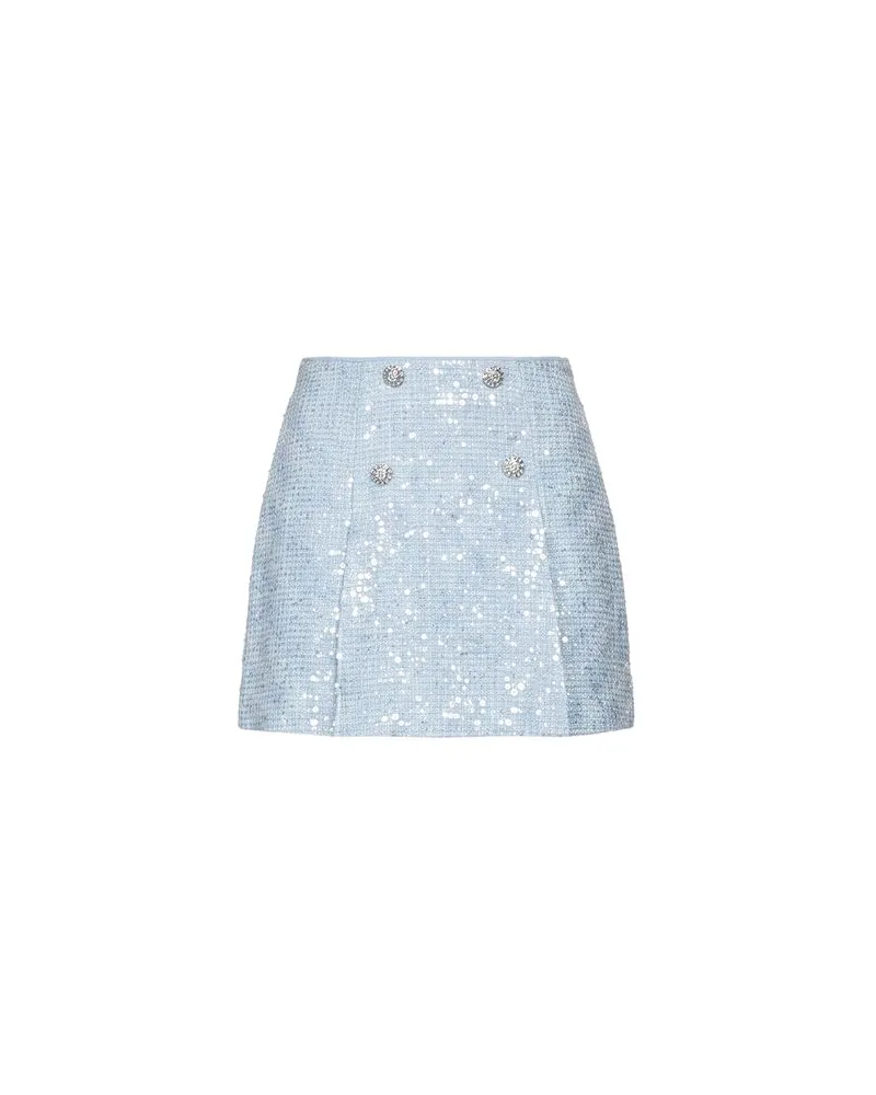 Self-Portrait HOSEN & RÖCKE - Miniröckeauf YOOX.COM Himmelblau