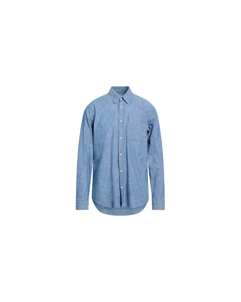 NN 07 TOPS - Jeanshemdenauf YOOX.COM Blau