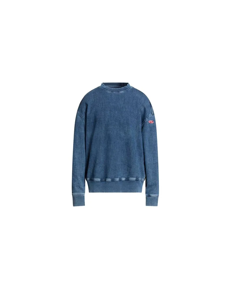 Diesel TOPS - Sweatshirtsauf YOOX.COM Blau