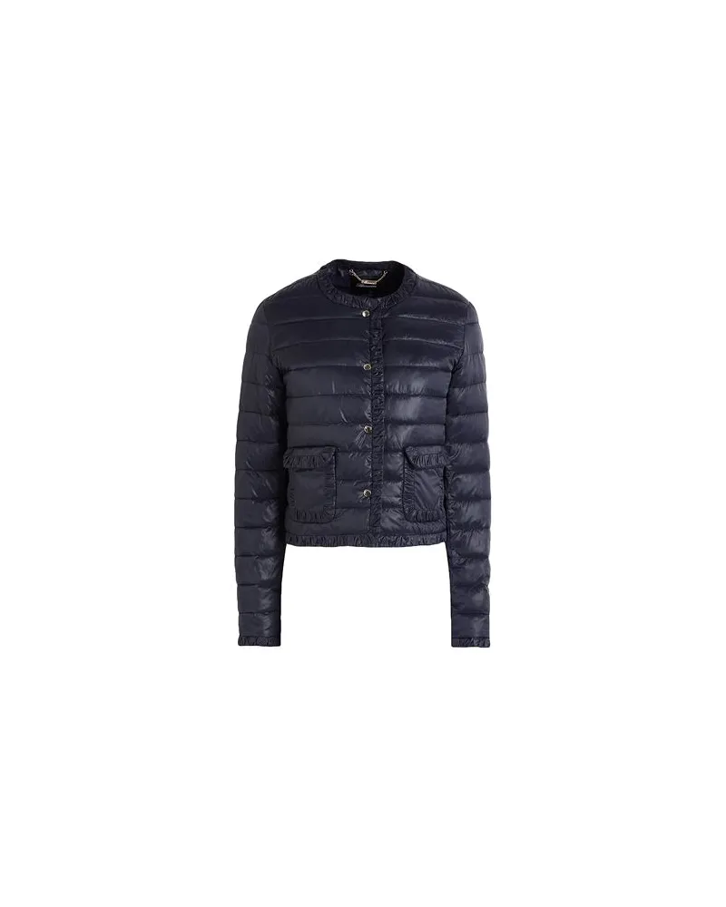 Blumarine JACKEN & MÄNTEL - Pufferjacken & Daunenjackenauf YOOX.COM Nachtblau