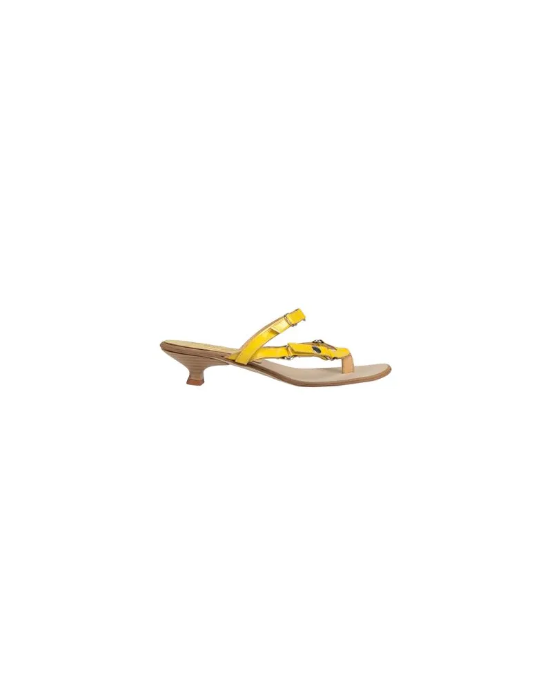 STELE SCHUHE - Zehentrennerauf YOOX.COM Gelb