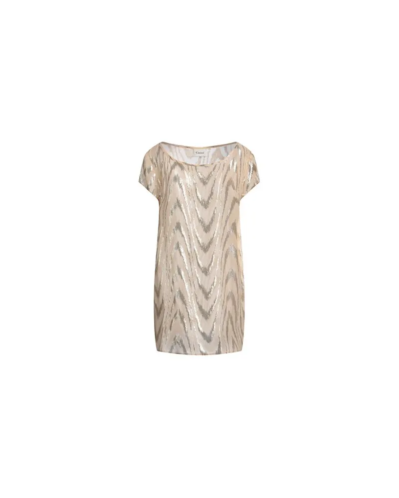 Ganni KLEIDER - Mini-Kleiderauf YOOX.COM Beige
