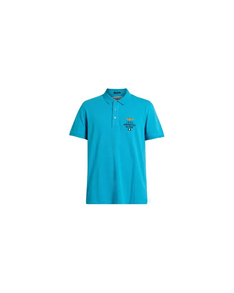 Aeronautica Militare TOPS - Poloshirtsauf YOOX.COM Azurblau
