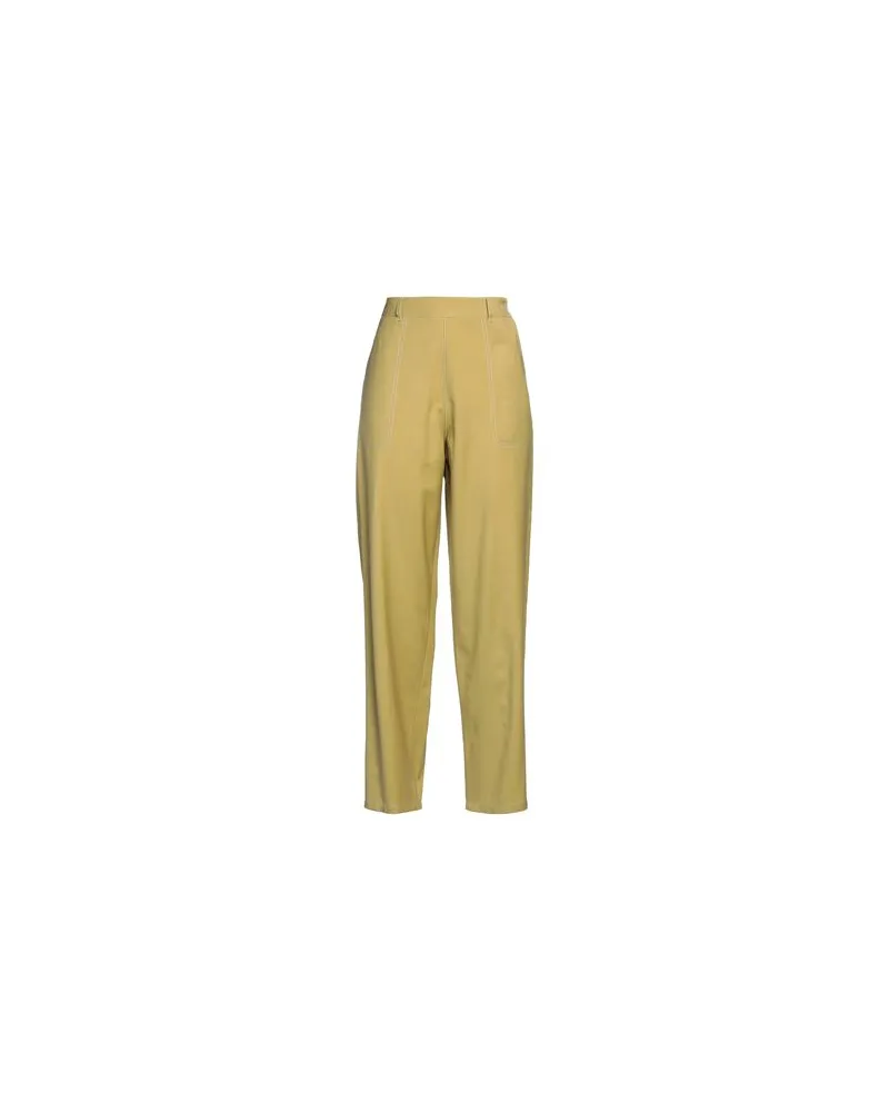 AGNONA HOSEN & RÖCKE - Hosenauf YOOX.COM Salbeigrün