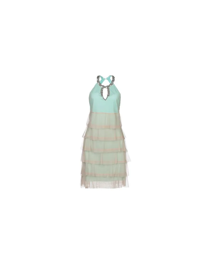 AnnaRita N KLEIDER - Mini-Kleiderauf YOOX.COM Säuregrün