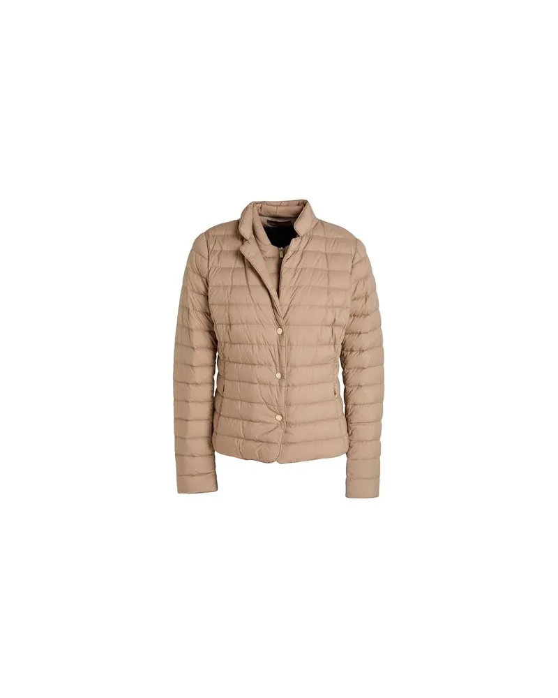 MOORER JACKEN & MÄNTEL - Pufferjacken & Daunenjackenauf YOOX.COM Sand
