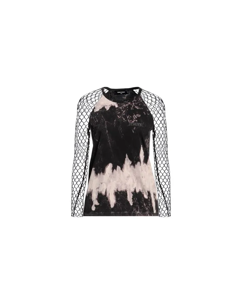 Dsquared2 TOPS - T-shirtsauf YOOX.COM Schwarz