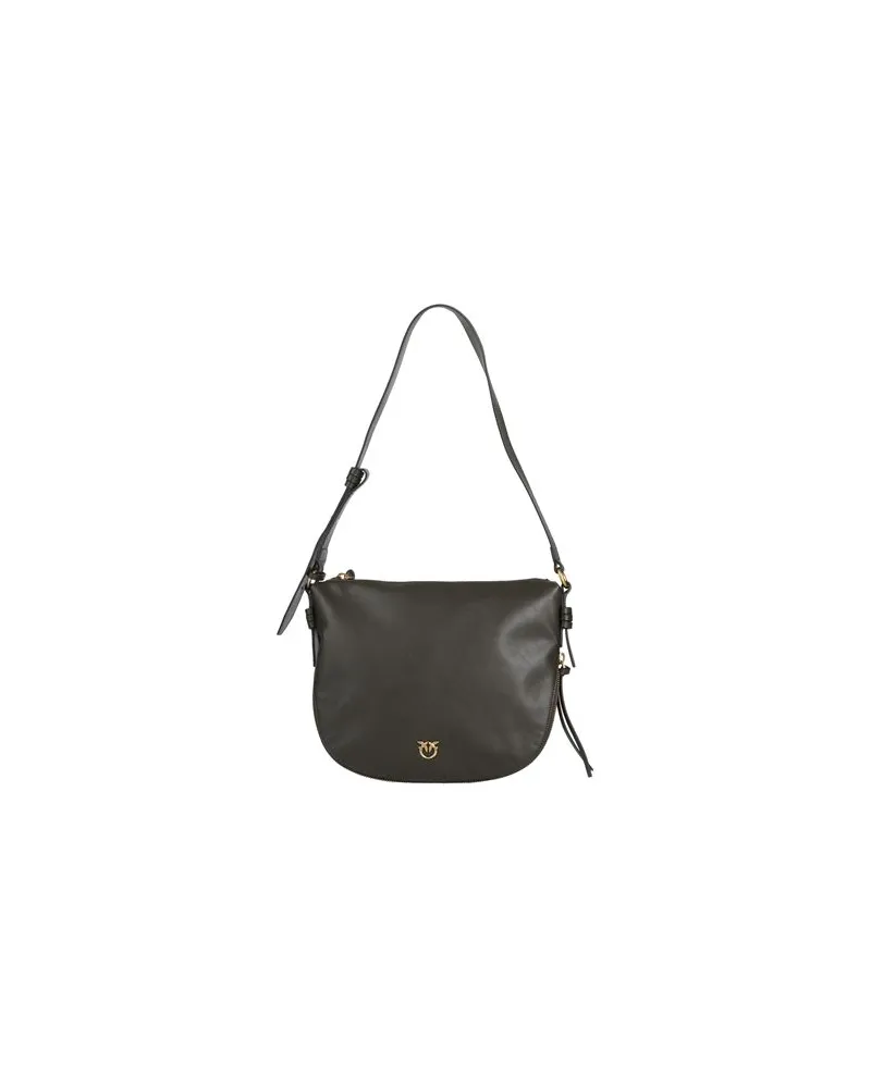Pinko TASCHEN - Schultertaschenauf YOOX.COM Dunkelgrün