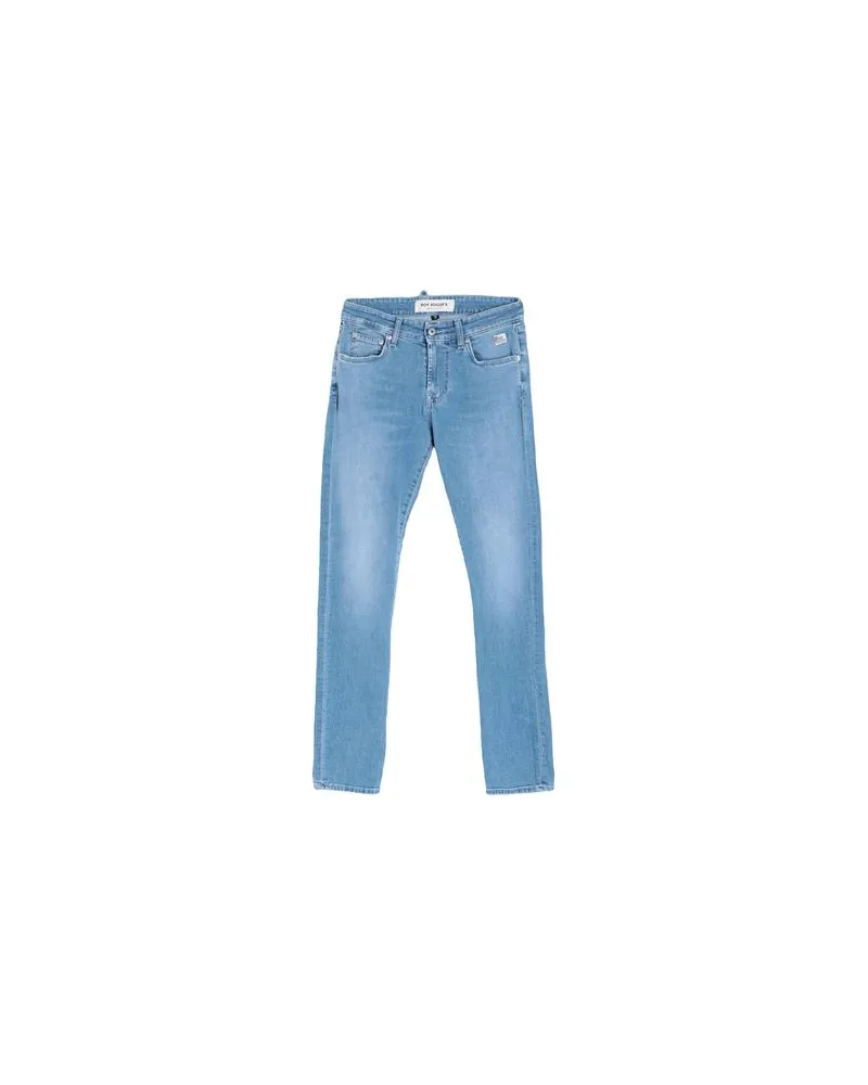 Roy Roger's HOSEN & RÖCKE - Jeanshosenauf YOOX.COM Blau