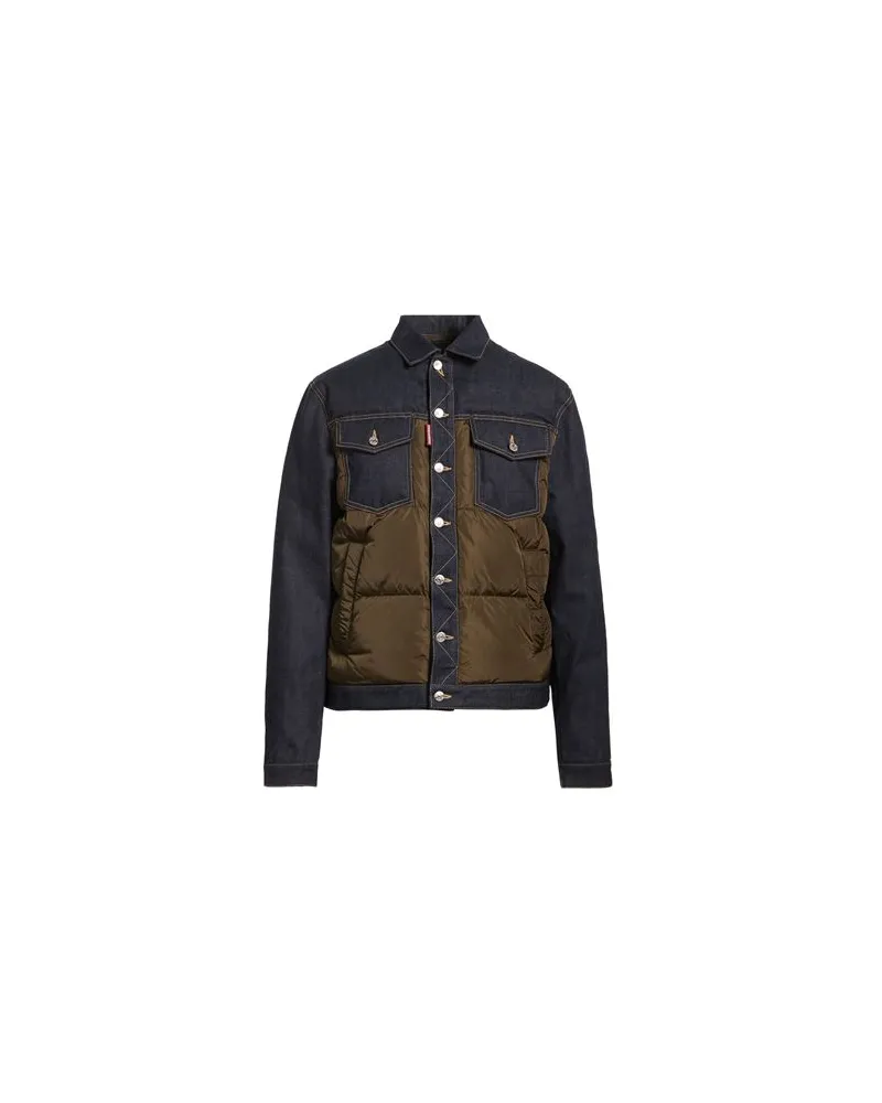 Dsquared2 JACKEN & MÄNTEL - Pufferjacken & Daunenjackenauf YOOX.COM Blau