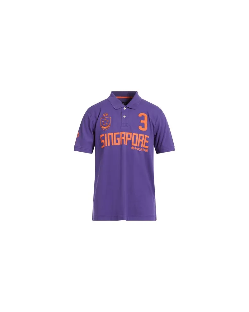 La Martina TOPS - Poloshirtsauf YOOX.COM Violett