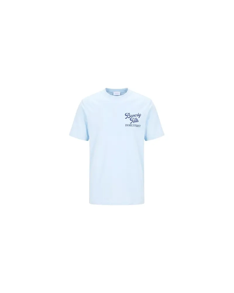 Family First TOPS - T-shirtsauf YOOX.COM Himmelblau