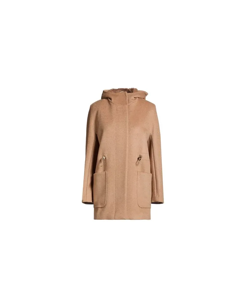 Max Mara JACKEN & MÄNTEL - Mäntelauf YOOX.COM Kamel