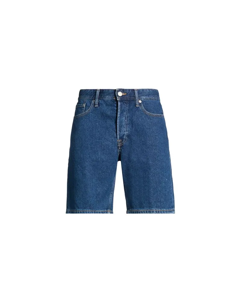 Jack & Jones HOSEN & RÖCKE - Jeansshortsauf YOOX.COM Blau