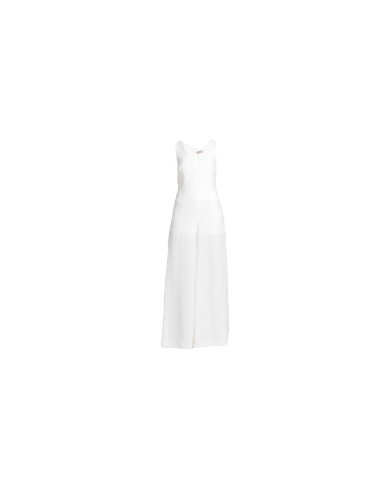 Twin-Set OVERALLS - Jumpsuitsauf YOOX.COM Elfenbein