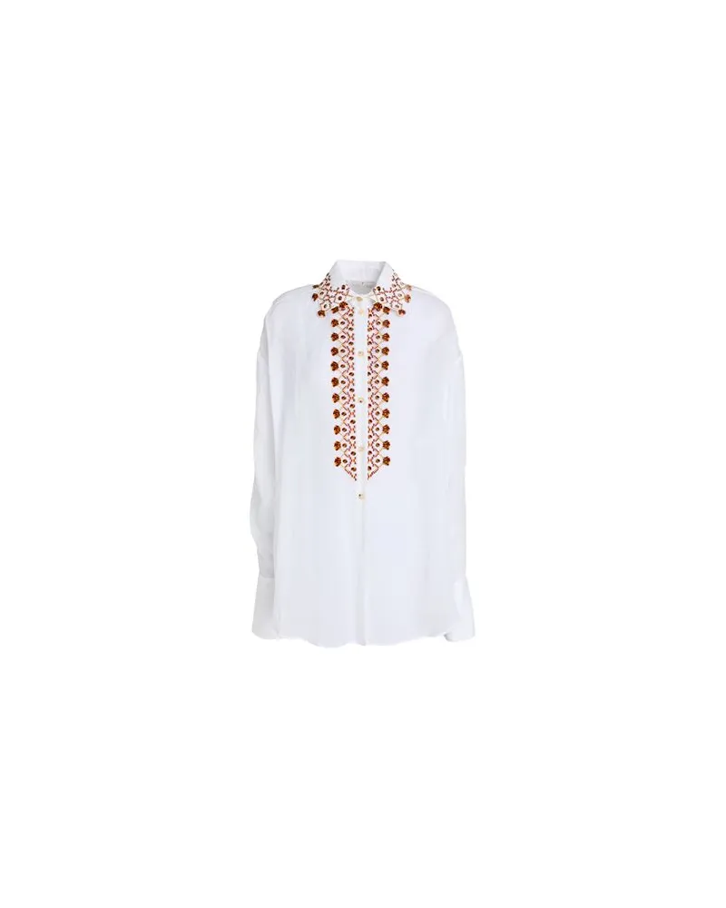 Ermanno Scervino TOPS - Hemdenauf YOOX.COM Weiß