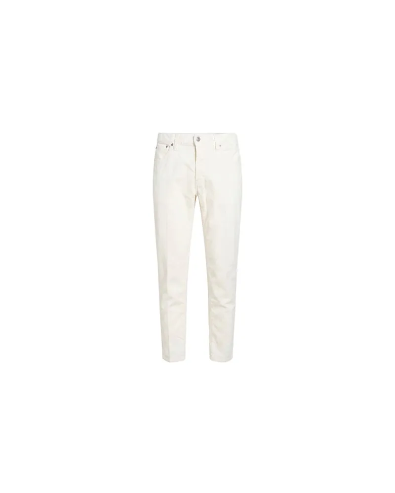 Dondup HOSEN & RÖCKE - Hosenauf YOOX.COM Weiß