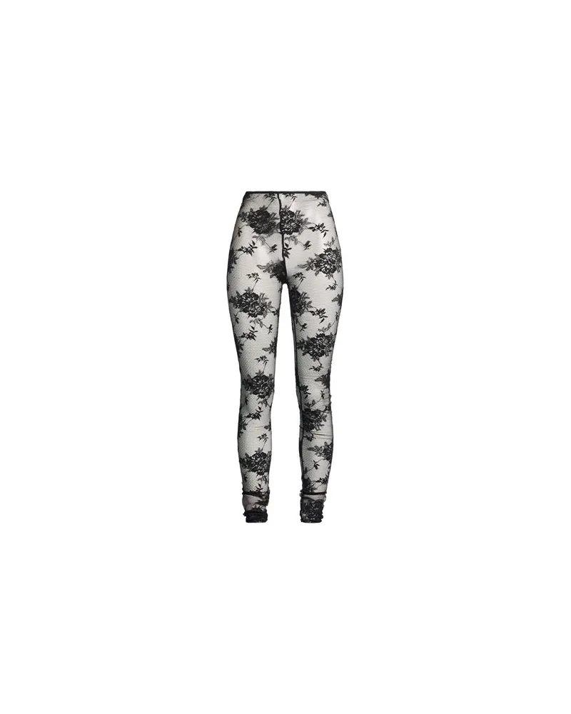 ANDAMANE HOSEN & RÖCKE - Leggingsauf YOOX.COM Schwarz